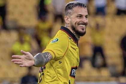 Darío Benedetto, muy identificado con Boca, es la referencia ofensiva de Barcelona de Ecuador