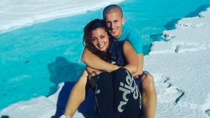 Darío Benedetto y Noelia Pons se casaron en 2014