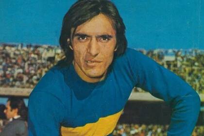 Darío Felman, con la camiseta de Boca