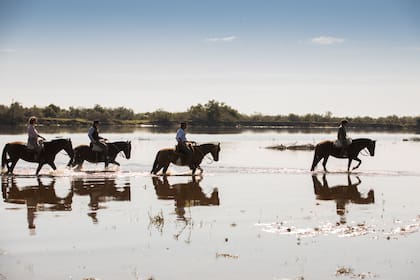 Darío Gallardo lidera días de campo y cabalgata en Estancia La Pelada, en Esquina, Corrientes.