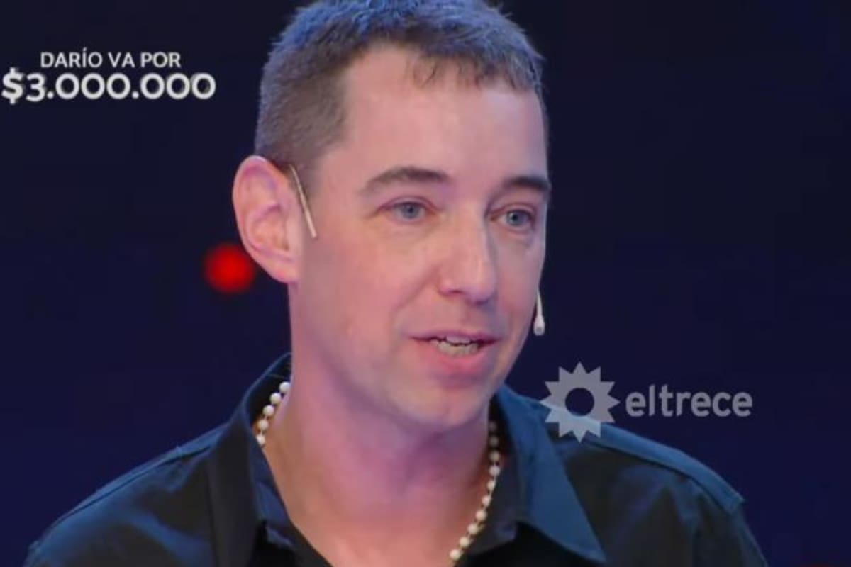 Darío iba por los tres millones, pero tomó una decisión sin precedentes en el programa (Foto: Captura de video)
