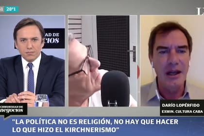 Darío Lopérfido, en "Comunidad de Negocios"