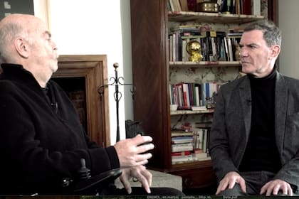 Darío Lopérfido en diálogo con Martín Caparrós, en el ciclo “El hombre rebelde”