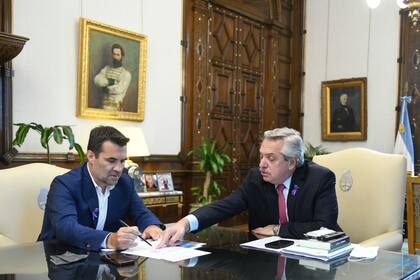 Darío Martínez y Alberto Fernández