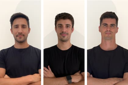 Darío Novara, Luis Lacoste y Nicolás Tzovanis, de Wapi Firma