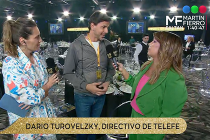 Darío Turovelzky, directivo de Telefe, entrevistado por Pía y Noe