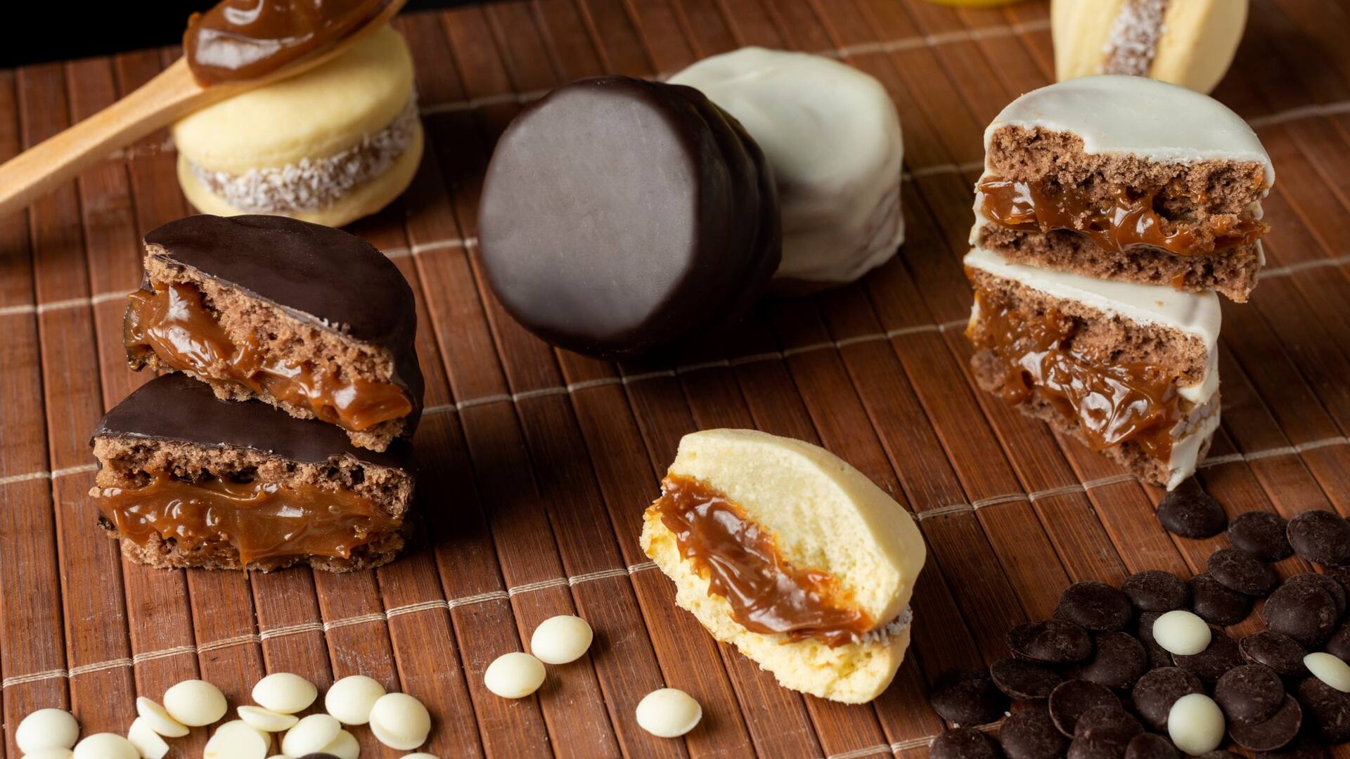 Darse un gusto y más, con estas propuestas de alfajores riquísimos