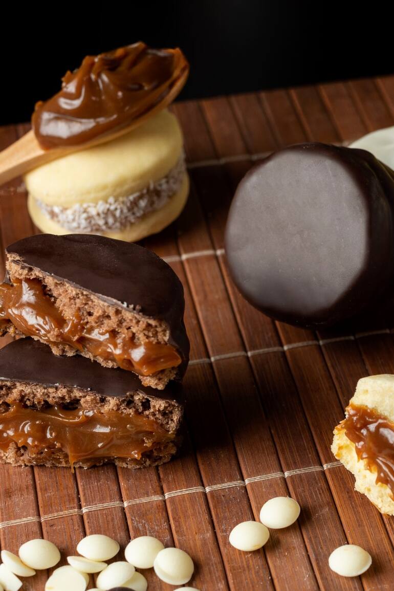 Darse un gusto y más, con estas propuestas de alfajores riquísimos
