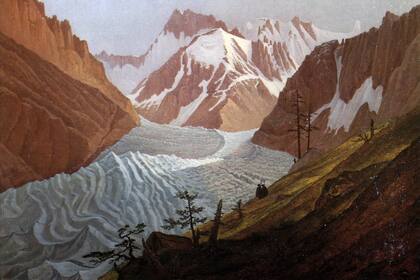 "Das Eismeer bei Chamonix", de Carl Gustav Carus