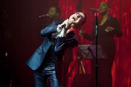 Dave Gahan, en vivo con los Soulsavers, en Salle Pleyel, en diciembre pasado