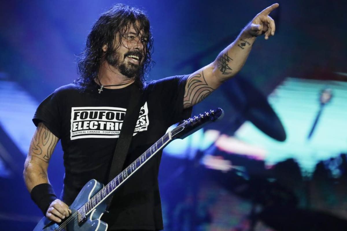 Dave Grohl, el líder de la banda Foo Fighters reveló cuál es el disco que menos le gusta (Crédito: Associated Press/Leo Correa)