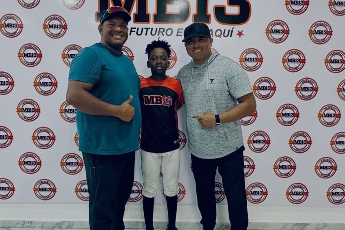 David Basabe, niño de 11 años de Venezuela, logra acuerdo millonario para la MLB (X @wilberdata)