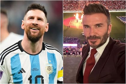 David Beckham mandó un guiño a la selección argentina en una publicación previa a la final