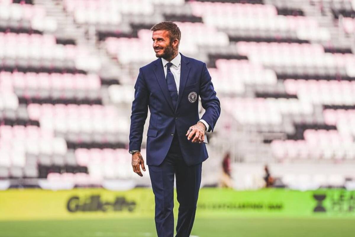 David Beckham posó con una camiseta del fútbol argentino y dejó en claro con cuál equipo va
