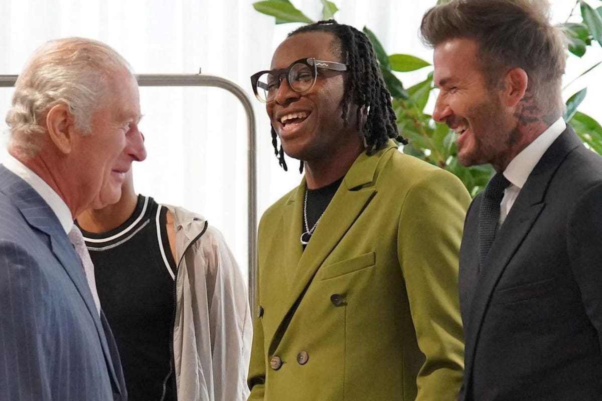 David Beckham se encontró con el rey Carlos y le dio un especial obsequio (Foto Instagram @DavidBeckham)