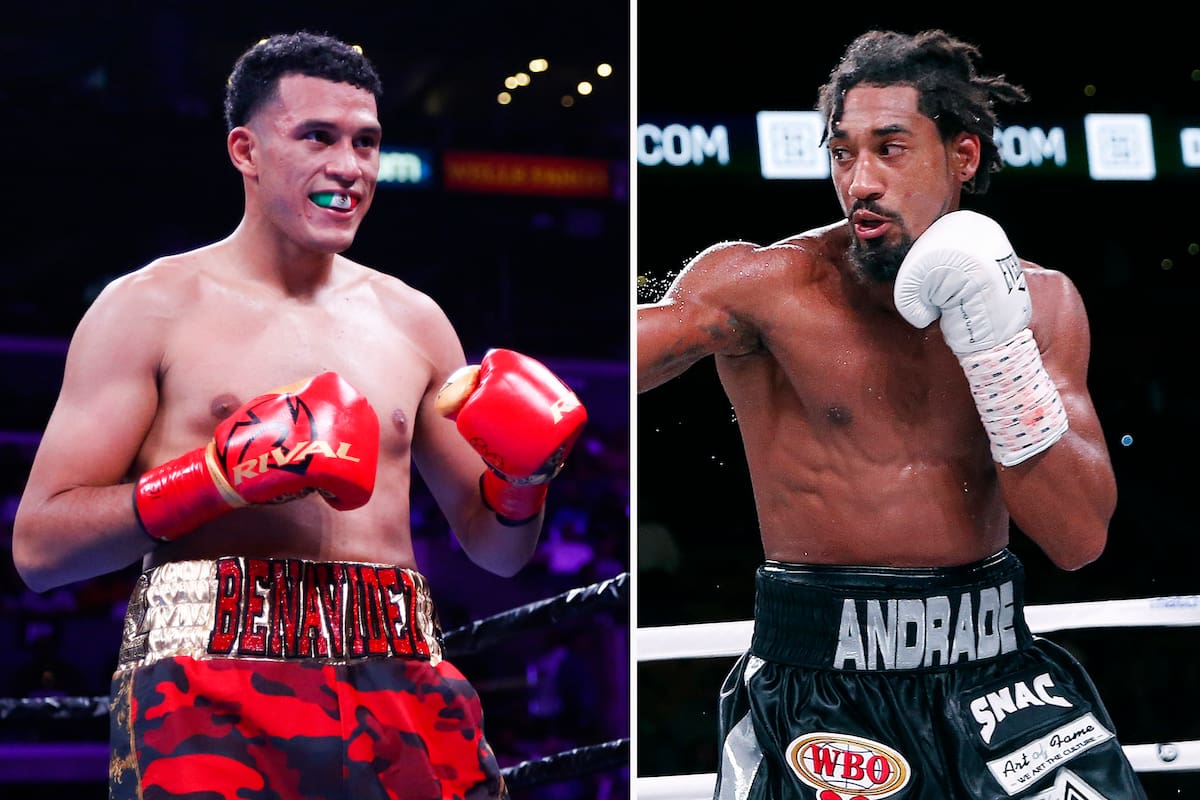 David Benavidez se medirá con Demetrius Andrade con la mente puesta en un futuro choque con Canelo Álvarez