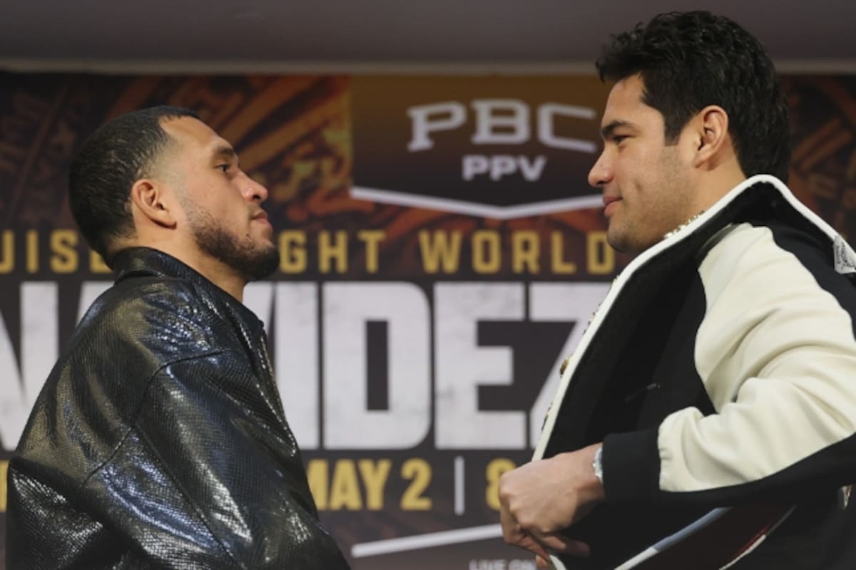 David Benavidez y el Zurdo Ramírez, frente a frente; se encontrarán sobre el ring en Las Vegas