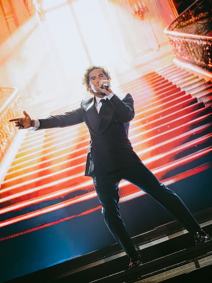 David Bisbal dio un show en el Movistar Arena el lunes 12 de octubre en el marco del Tour Eternos 2026 (Foto: Instagram @davidbisbal)