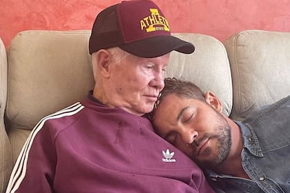 David Bisbal junto a su padre, José (Foto Instagram @davidbisbal)