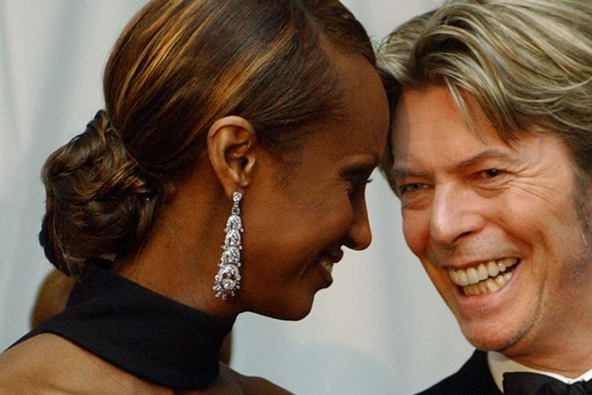 David Bowie e Iman, un amor que duró más de 20 años
