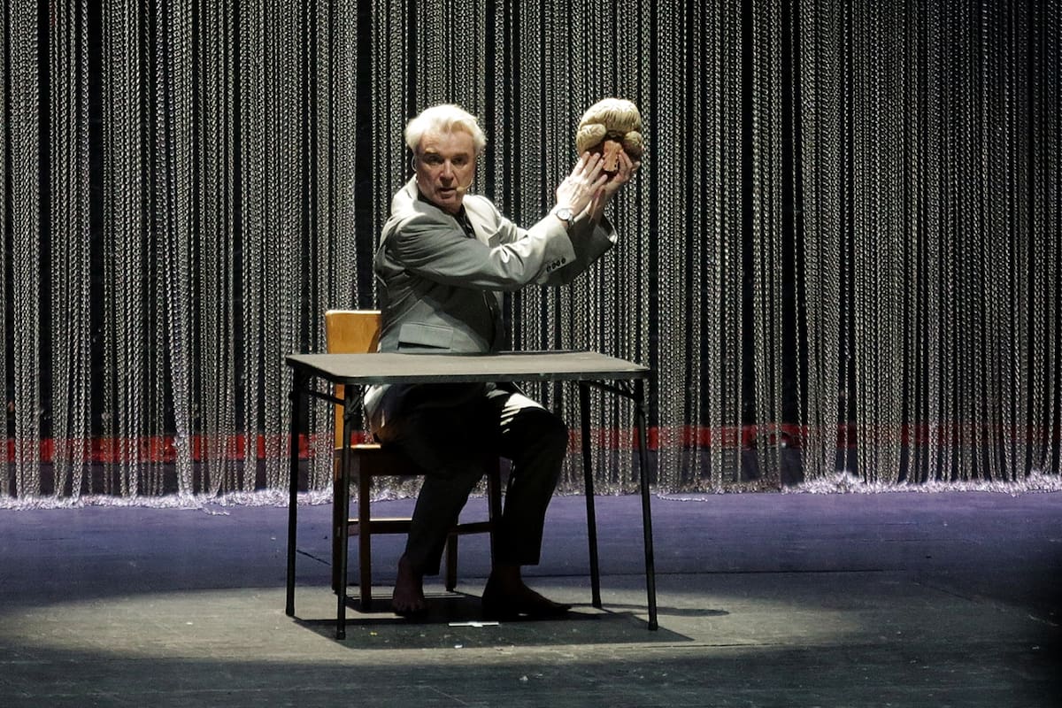 David Byrne, en el Gran Rex, anoche