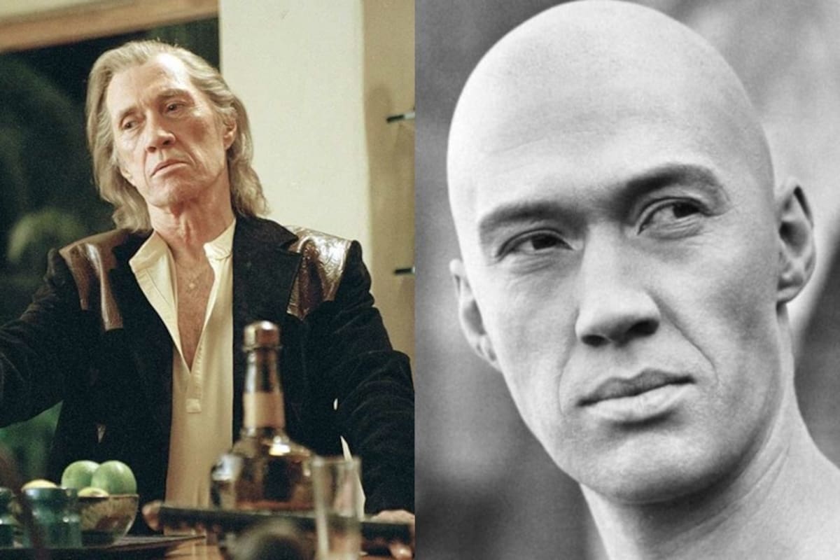 David Carradine fue protagonista de la serie Kung Fu y también interpretó a Bill en Kill Bill