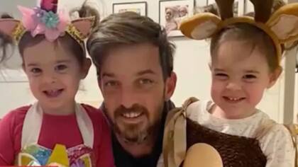 David Cunio y sus hijas secuestrados por Hamas