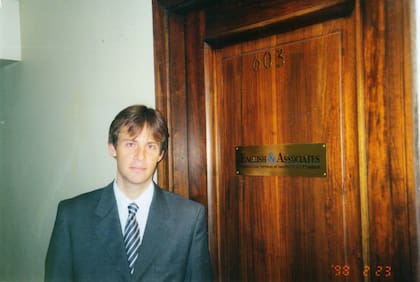 David, en sus tiempos como ejecutivo.