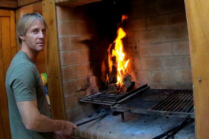 David English vive en Mendoza.
