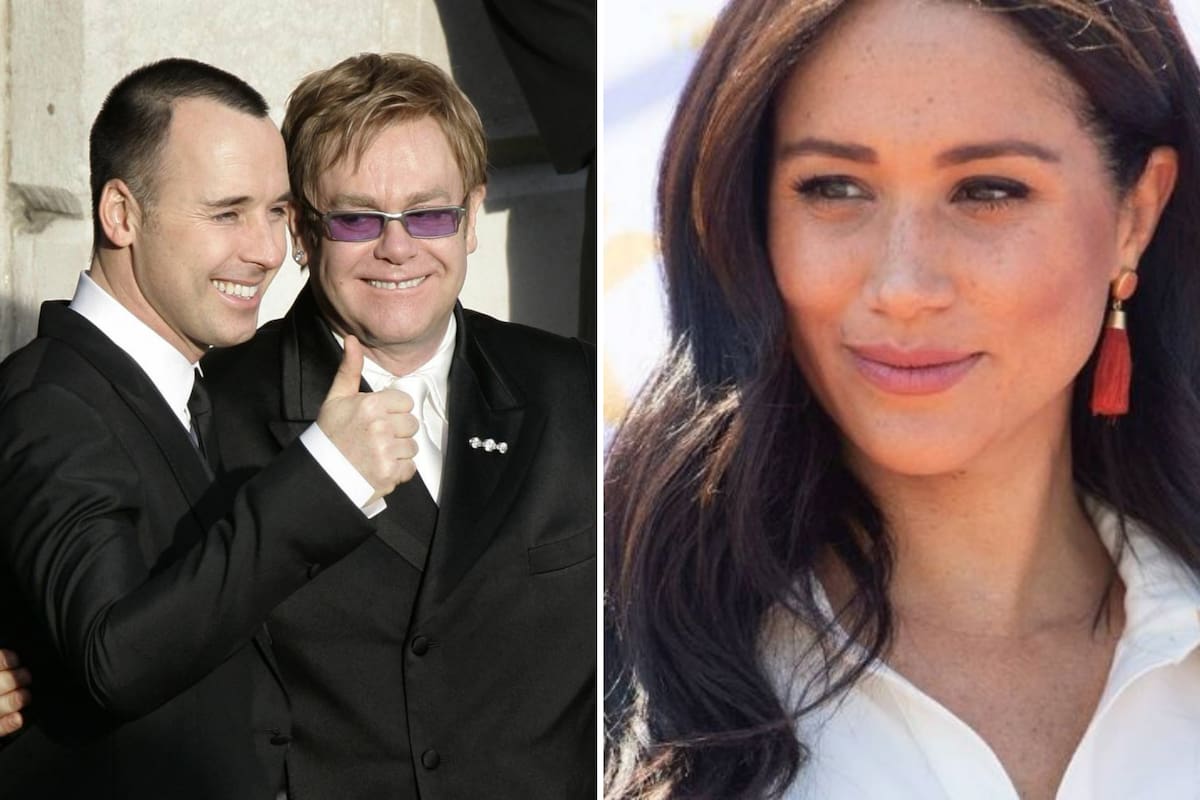 David Furnish, esposo de Elton John, producirá una serie animada junto a Meghan Markle