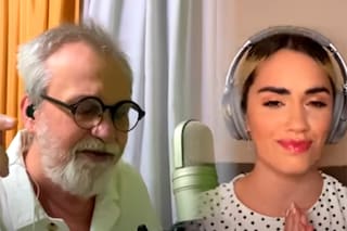 El dúo menos pensado: David Lebón y Lali cantaron un clásico de Serú Girán
