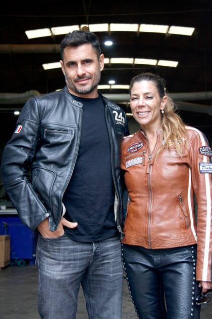 David Lunghi y Mariela Spoto.