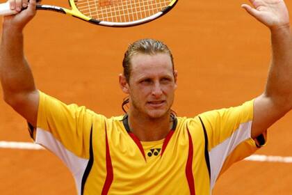 Nalbandian, vencedor en 2008: fue el último argentino campeón hasta hoy