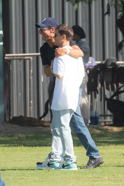 David Nalbandián y el Peque Schwartzman.