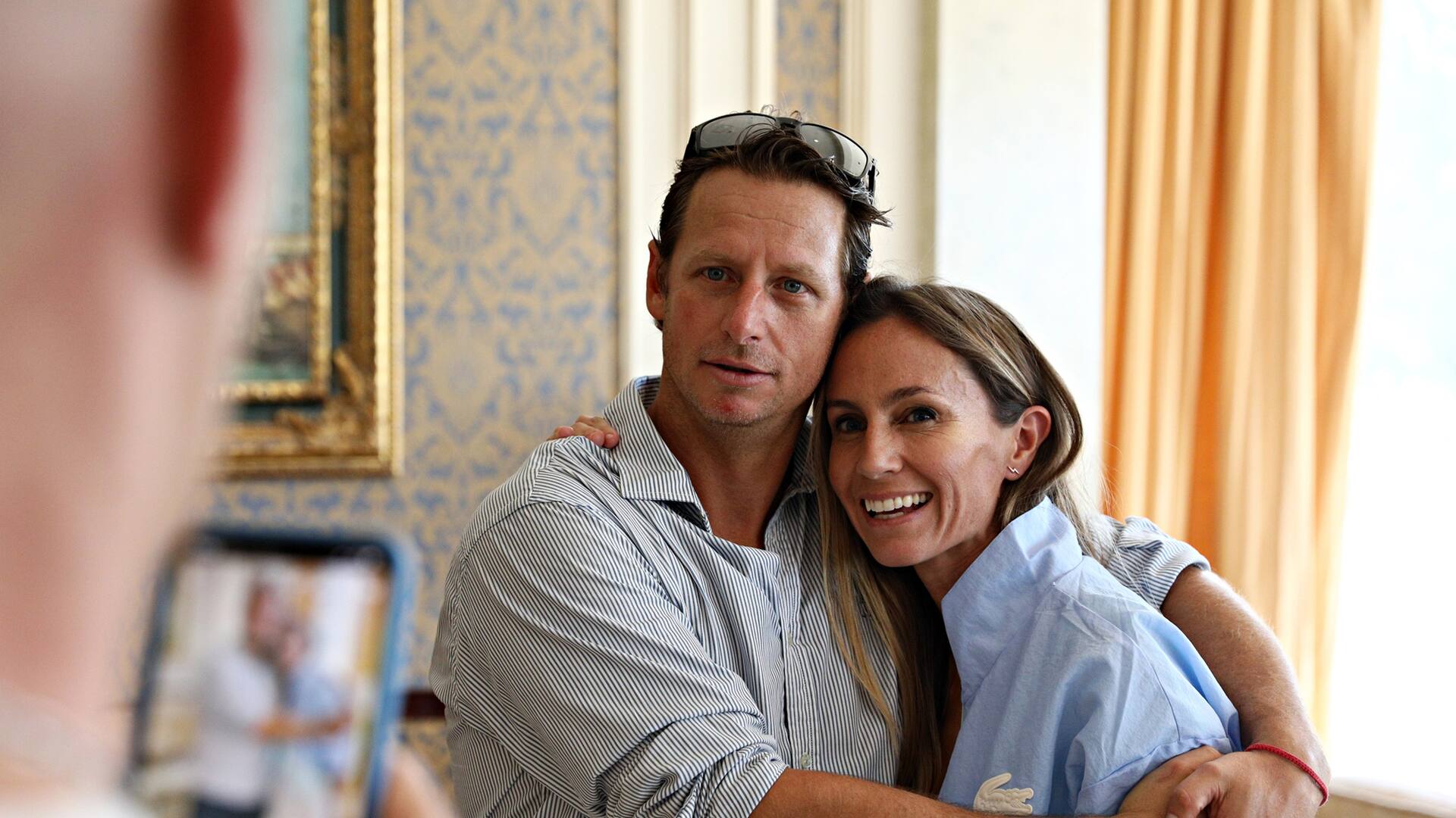 David Nalbandian y Gisela Dulko