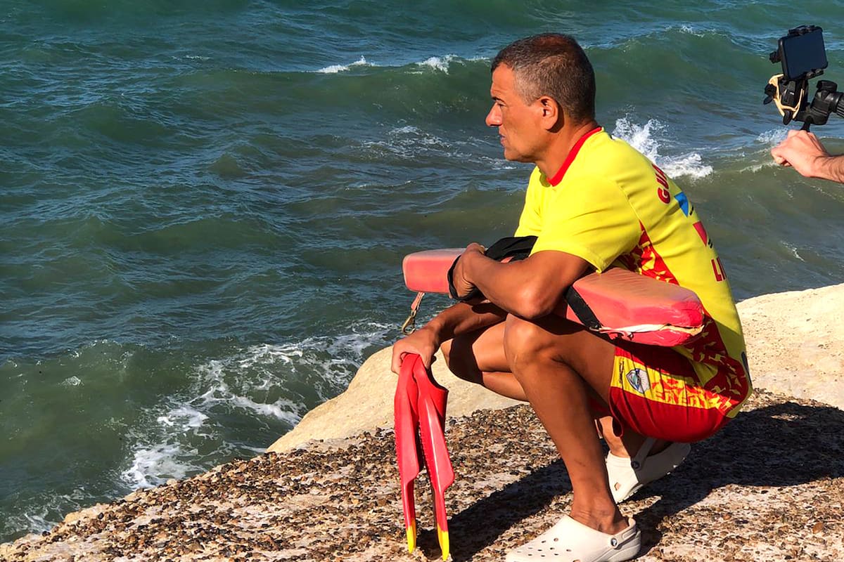 David Peresenda, primer instructor de guardavidas de argentina y de América Latina en completar la Academia Oficial de entrenamiento la United States Life Saving Association (USLA)