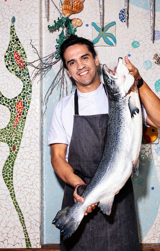 David Ribulgo, el chef y os secretos del pescado