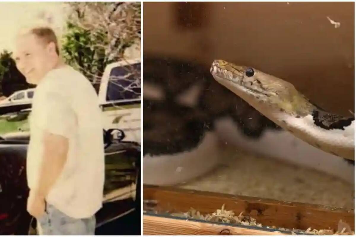 David Riston, el hombre hallado muerto y rodeado por sus más de 100 serpientes en Charles, Maryland.