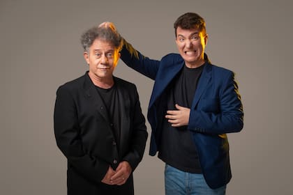 David Rotemberg y Ariel Tarico en su nuevo espectáculo en el Politeama
