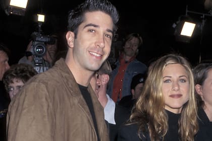 David Schwimmer y Jennifer Aniston