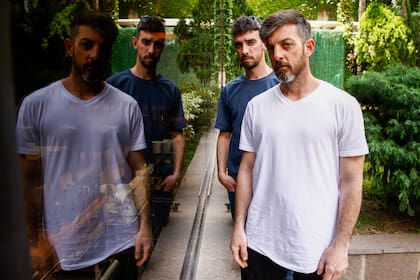 David y Ariel Cunio, en su primera visita a la Argentina tras su liberación en octubre pasado
.