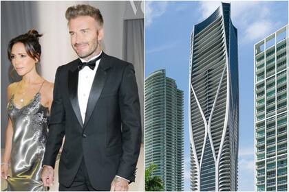 David y Victoria Beckham adquirieron uno de los inmuebles del edificio diseñado por la prestigiosa arquitecta Zaha Hadid, el penthouse está valorado en más de 20 millones de dólares