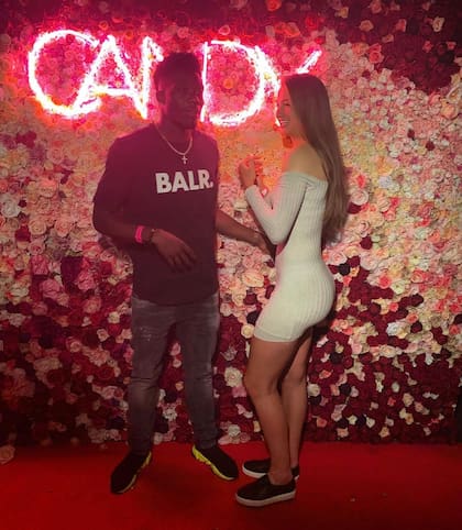 Davies y Huitema están en pareja hace tres años. Crédito: Instagram