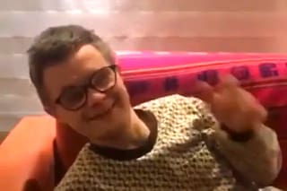 La emoción de un chico con síndrome de Down por un mensaje de Federico Mancuello
