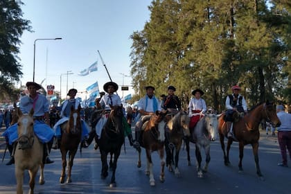 De a caballo, en Avellaneda, Santa Fe