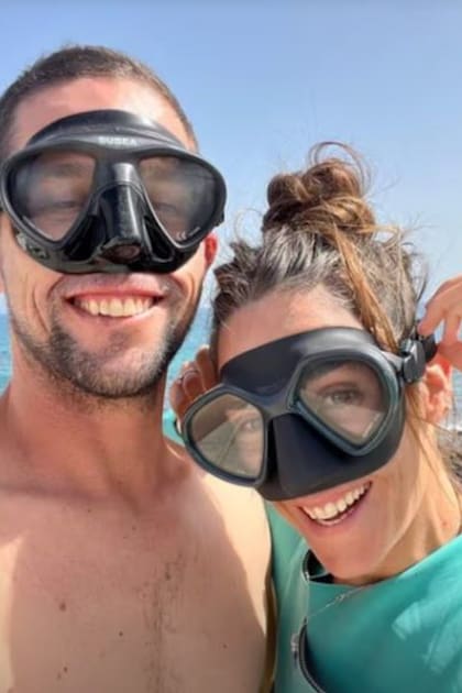De a poco se muestran más descontracturados y divertidos en las redes sociales. Esta fue la primera foto que Yago compartió junto a su enamorada.
