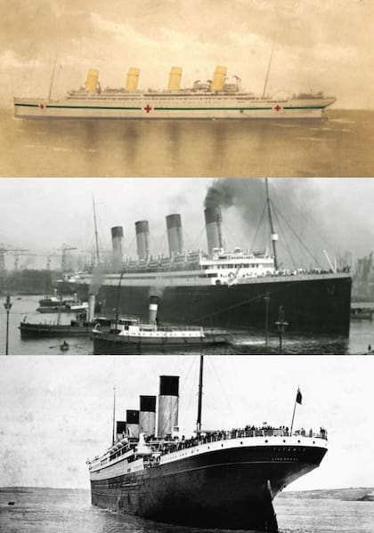 De acuerdo con el archivo del Museo Titanic Belfast, estos son los navíos: Britannic, Olympic y Titanic