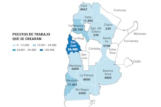 Cuáles son las provincias a las que las grandes inversiones les dan la espalda