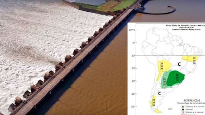 De acuerdo con las últimas estimaciones realizadas, continuará la tendencia creciente en los caudales del río Paraná