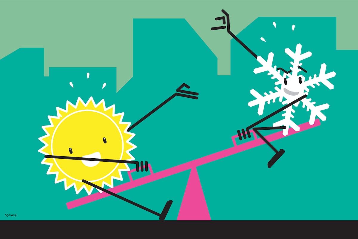 De amaneceres bajo cero a tardes de primavera, se esperan 26ºC para el sábado